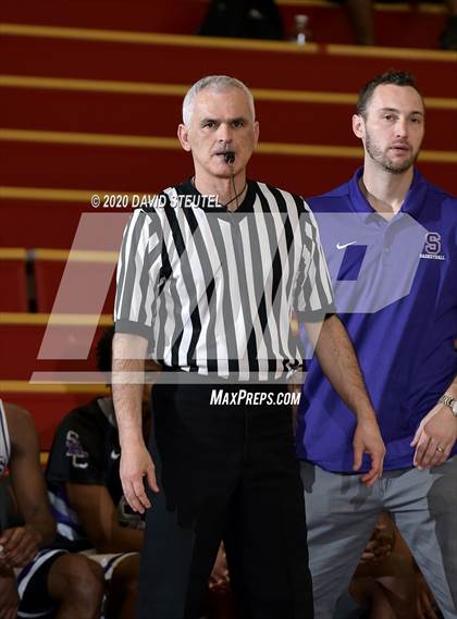 Thumbnail 1 in Clovis East vs. Sacramento (Father Kelly Tribute) photogallery.