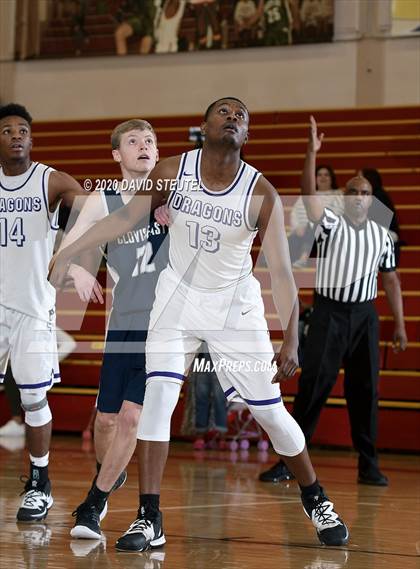 Thumbnail 2 in Clovis East vs. Sacramento (Father Kelly Tribute) photogallery.