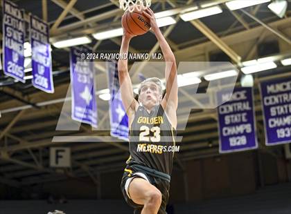 Thumbnail 2 in Wes-Del vs. Monroe Central (Fieldhouse Classic)  photogallery.