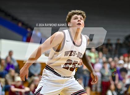 Thumbnail 1 in Wes-Del vs. Monroe Central (Fieldhouse Classic)  photogallery.