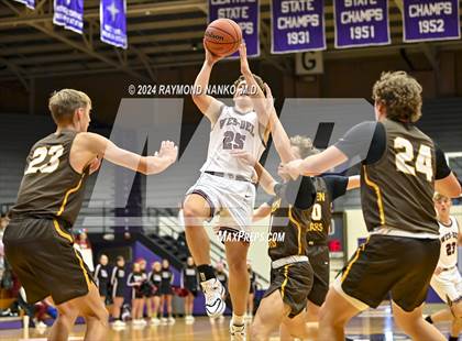 Thumbnail 2 in Wes-Del vs. Monroe Central (Fieldhouse Classic)  photogallery.