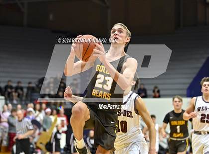 Thumbnail 1 in Wes-Del vs. Monroe Central (Fieldhouse Classic)  photogallery.