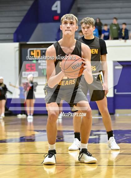 Thumbnail 3 in Wes-Del vs. Monroe Central (Fieldhouse Classic)  photogallery.