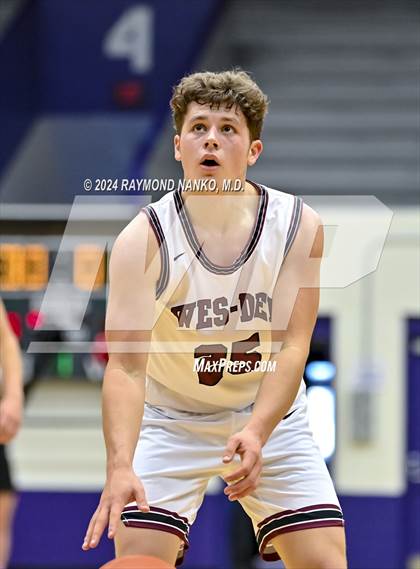 Thumbnail 1 in Wes-Del vs. Monroe Central (Fieldhouse Classic)  photogallery.