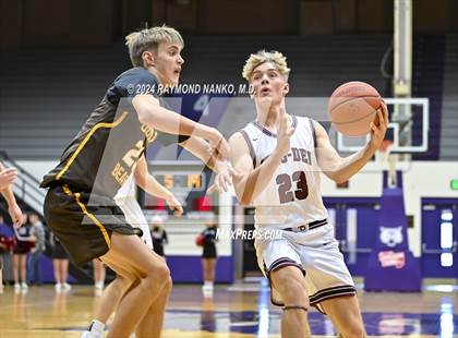 Thumbnail 3 in Wes-Del vs. Monroe Central (Fieldhouse Classic)  photogallery.