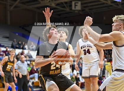 Thumbnail 3 in Wes-Del vs. Monroe Central (Fieldhouse Classic)  photogallery.