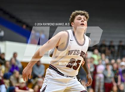 Thumbnail 2 in Wes-Del vs. Monroe Central (Fieldhouse Classic)  photogallery.