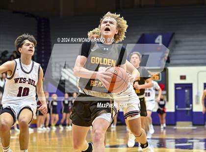 Thumbnail 1 in Wes-Del vs. Monroe Central (Fieldhouse Classic)  photogallery.