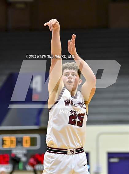 Thumbnail 3 in Wes-Del vs. Monroe Central (Fieldhouse Classic)  photogallery.