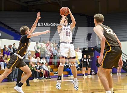 Thumbnail 2 in Wes-Del vs. Monroe Central (Fieldhouse Classic)  photogallery.