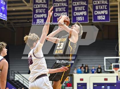 Thumbnail 3 in Wes-Del vs. Monroe Central (Fieldhouse Classic)  photogallery.