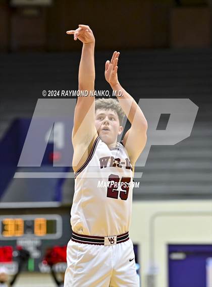 Thumbnail 2 in Wes-Del vs. Monroe Central (Fieldhouse Classic)  photogallery.