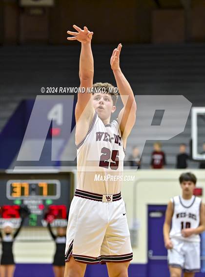 Thumbnail 1 in Wes-Del vs. Monroe Central (Fieldhouse Classic)  photogallery.