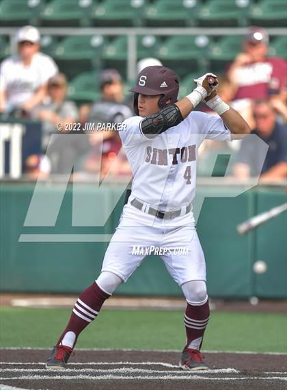 Thumbnail 2 in Sinton vs. Celina (UIL 4A Baseball Semifinal) photogallery.