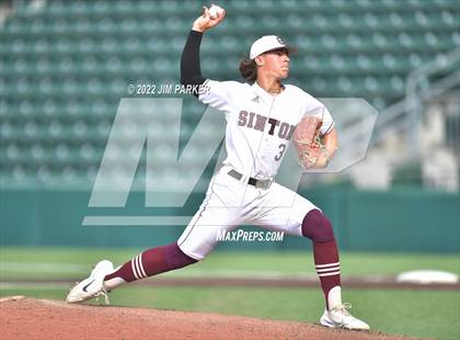 Thumbnail 2 in Sinton vs. Celina (UIL 4A Baseball Semifinal) photogallery.