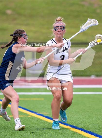 Thumbnail 3 in Bishop McGuinness vs. Croatan (NCHSAA 1A/2A/3A Final) photogallery.