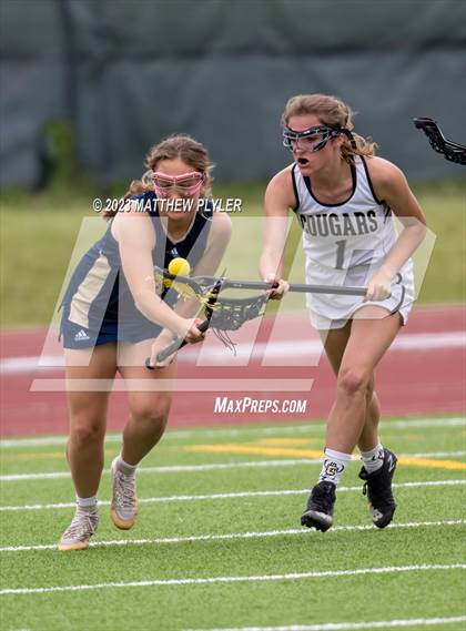 Thumbnail 2 in Bishop McGuinness vs. Croatan (NCHSAA 1A/2A/3A Final) photogallery.