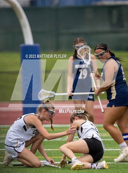 Thumbnail 1 in Bishop McGuinness vs. Croatan (NCHSAA 1A/2A/3A Final) photogallery.