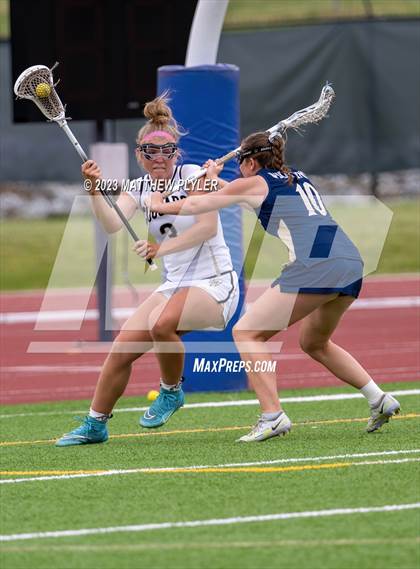 Thumbnail 3 in Bishop McGuinness vs. Croatan (NCHSAA 1A/2A/3A Final) photogallery.