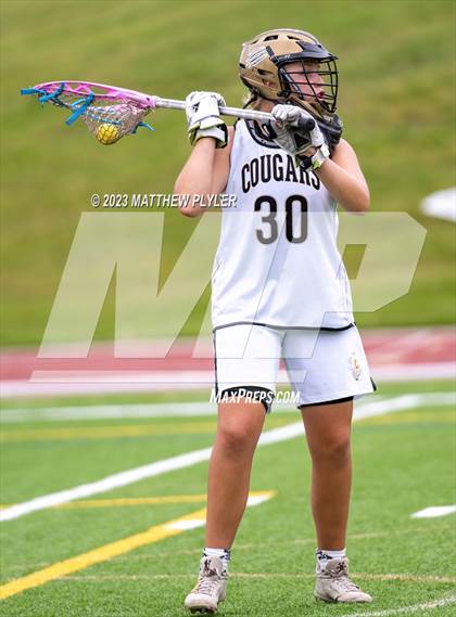 Thumbnail 3 in Bishop McGuinness vs. Croatan (NCHSAA 1A/2A/3A Final) photogallery.