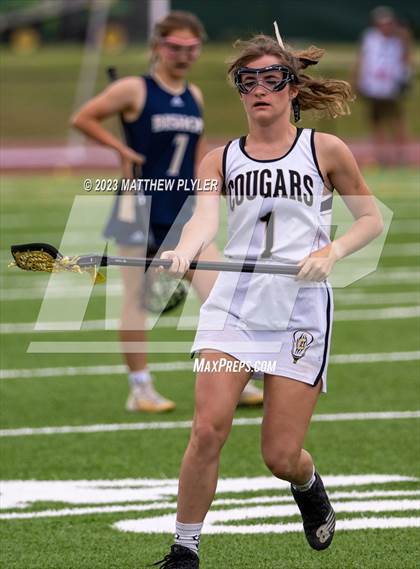 Thumbnail 2 in Bishop McGuinness vs. Croatan (NCHSAA 1A/2A/3A Final) photogallery.