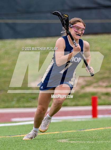 Thumbnail 3 in Bishop McGuinness vs. Croatan (NCHSAA 1A/2A/3A Final) photogallery.