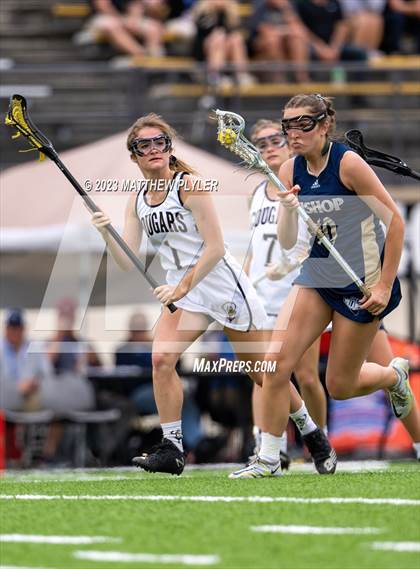 Thumbnail 2 in Bishop McGuinness vs. Croatan (NCHSAA 1A/2A/3A Final) photogallery.