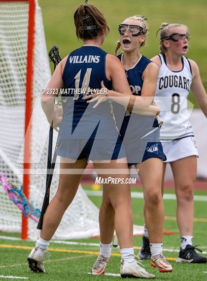 Thumbnail 1 in Bishop McGuinness vs. Croatan (NCHSAA 1A/2A/3A Final) photogallery.