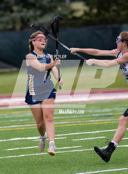 Thumbnail 2 in Bishop McGuinness vs. Croatan (NCHSAA 1A/2A/3A Final) photogallery.