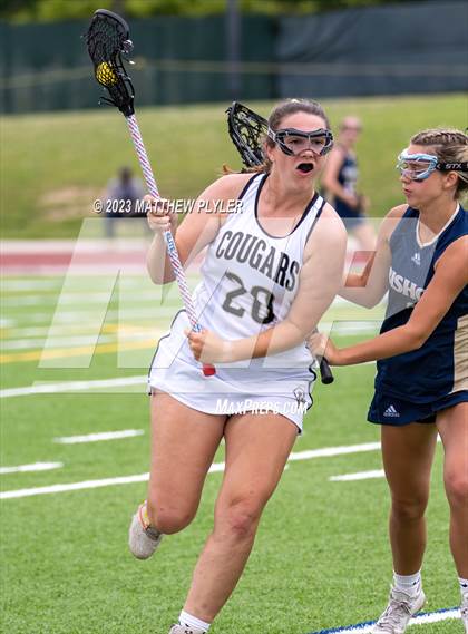 Thumbnail 2 in Bishop McGuinness vs. Croatan (NCHSAA 1A/2A/3A Final) photogallery.