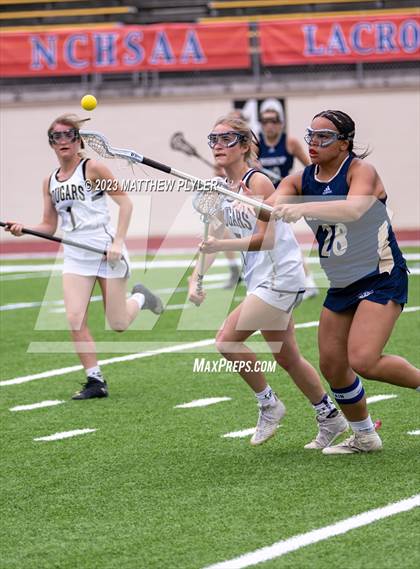 Thumbnail 2 in Bishop McGuinness vs. Croatan (NCHSAA 1A/2A/3A Final) photogallery.