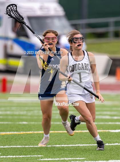Thumbnail 3 in Bishop McGuinness vs. Croatan (NCHSAA 1A/2A/3A Final) photogallery.