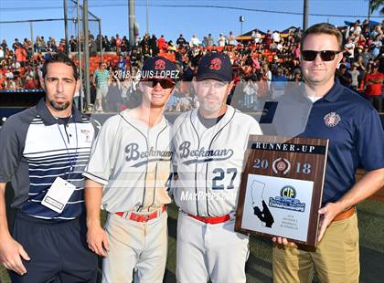 Thumbnail 3 in Yucaipa vs. Beckman (CIF SS DIV 2 Final) photogallery.