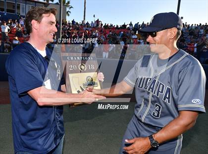 Thumbnail 2 in Yucaipa vs. Beckman (CIF SS DIV 2 Final) photogallery.