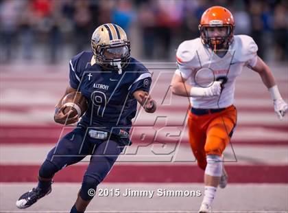 Thumbnail 1 in Althoff Catholic vs. Rochester (IHSA 4A Quarterfinal) photogallery.