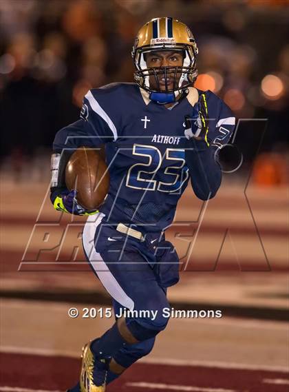 Thumbnail 3 in Althoff Catholic vs. Rochester (IHSA 4A Quarterfinal) photogallery.