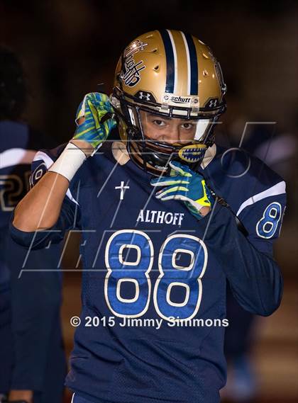 Thumbnail 3 in Althoff Catholic vs. Rochester (IHSA 4A Quarterfinal) photogallery.