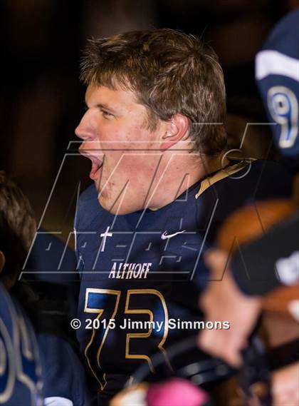 Thumbnail 2 in Althoff Catholic vs. Rochester (IHSA 4A Quarterfinal) photogallery.