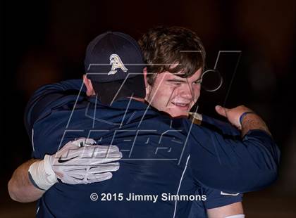Thumbnail 3 in Althoff Catholic vs. Rochester (IHSA 4A Quarterfinal) photogallery.