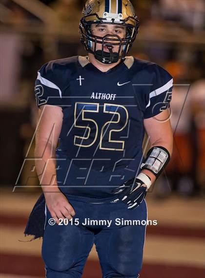 Thumbnail 1 in Althoff Catholic vs. Rochester (IHSA 4A Quarterfinal) photogallery.