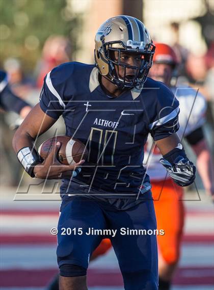 Thumbnail 1 in Althoff Catholic vs. Rochester (IHSA 4A Quarterfinal) photogallery.