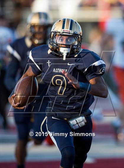 Thumbnail 1 in Althoff Catholic vs. Rochester (IHSA 4A Quarterfinal) photogallery.