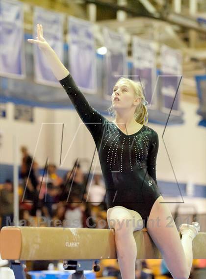 Thumbnail 2 in CHSAA 4A State Gymnastics Championships photogallery.