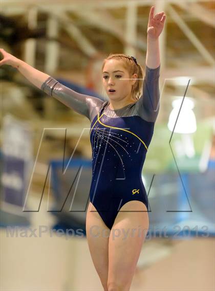 Thumbnail 3 in CHSAA 4A State Gymnastics Championships photogallery.