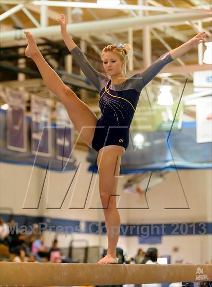 Thumbnail 1 in CHSAA 4A State Gymnastics Championships photogallery.