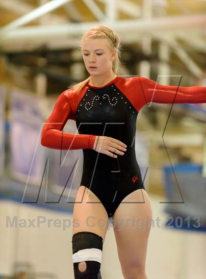 Thumbnail 2 in CHSAA 4A State Gymnastics Championships photogallery.