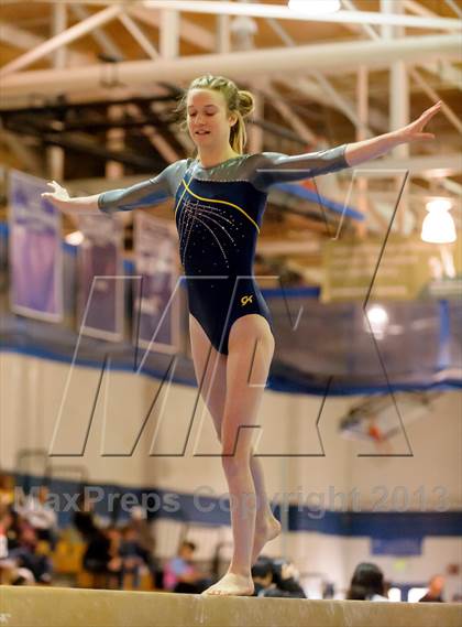 Thumbnail 1 in CHSAA 4A State Gymnastics Championships photogallery.