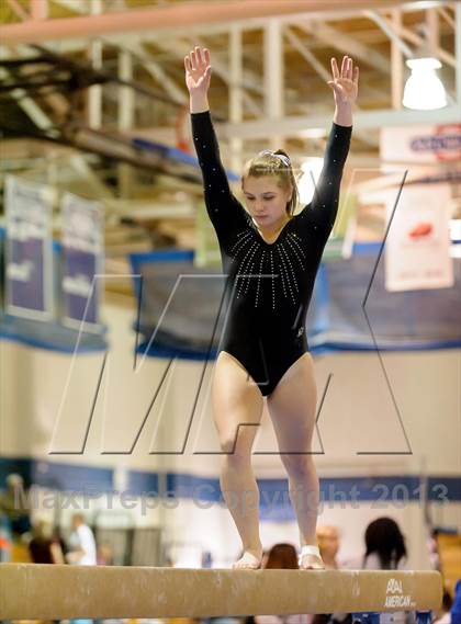 Thumbnail 3 in CHSAA 4A State Gymnastics Championships photogallery.