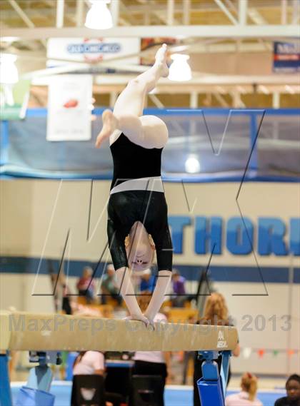 Thumbnail 3 in CHSAA 4A State Gymnastics Championships photogallery.