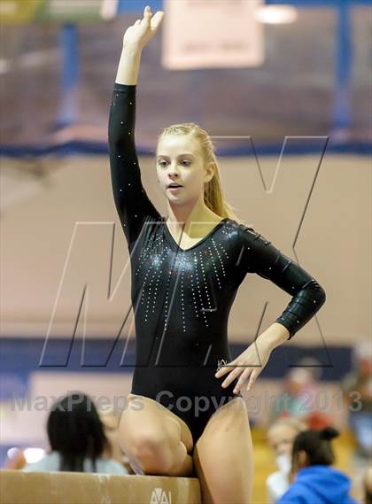 Thumbnail 1 in CHSAA 4A State Gymnastics Championships photogallery.